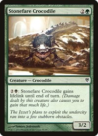 Stonefare Crocodile - Duel Decks: Jace vs. Vraska - Magic: The Gathering card