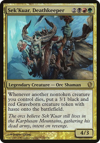 SekKuar Deathkeeper Commander 2013