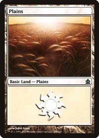 Plains (299) - Commander - Magic: The Gathering card