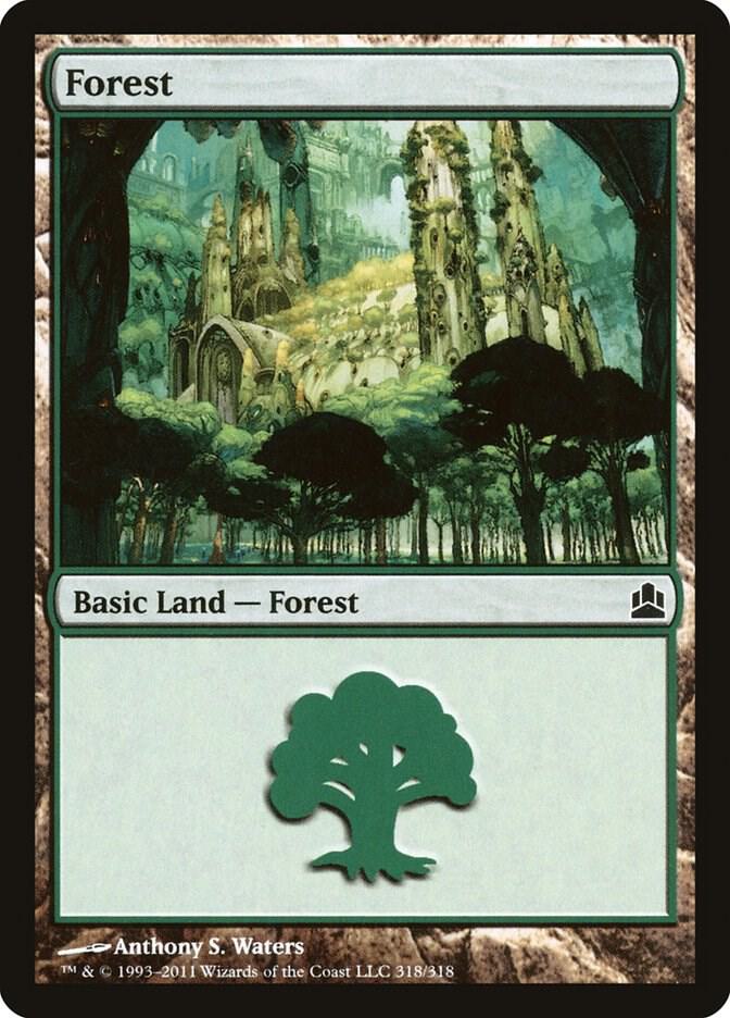 Forest (318) 318 card