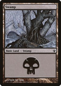 Swamp (143) - Archenemy - Magic: The Gathering card