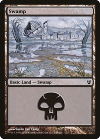 Swamp (144) - Archenemy - Magic: The Gathering card