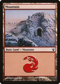 Mountain (145) - Archenemy - Magic: The Gathering card
