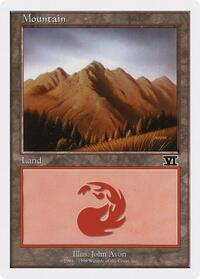 Mountain (119) - Battle Royale Box Set - Magic: The Gathering card