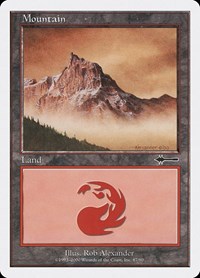Mountain (87) - Beatdown Box Set - Magic: The Gathering card