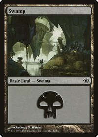 Swamp (62) - Duel Decks: Garruk vs. Liliana - Magic: The Gathering card