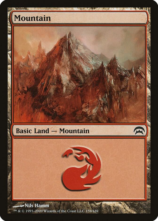 Mountain (159) 159 card