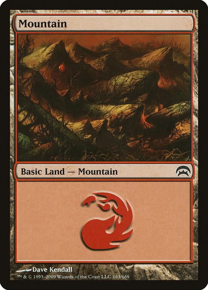 Mountain (163) 163 card