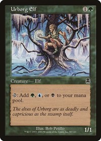 Urborg Elf - Apocalypse - Magic: The Gathering card