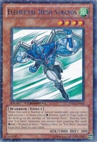 Elemental Hero Stratos - Duel Terminal 3