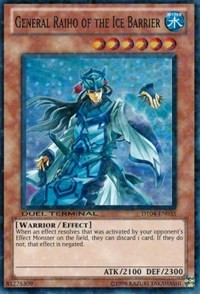 General Raiho of the Ice Barrier - Duel Terminal 4