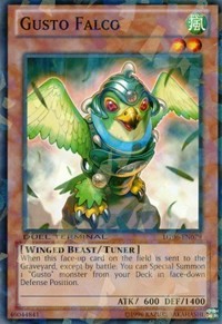 Gusto Falco - Duel Terminal 6 - Yu-Gi-Oh! card