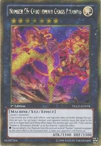 Number C6: Chronomaly Chaos Atlandis - Premium Gold - YuGiOh