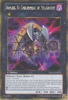 Number 31: Embodiment of Punishment - Premium Gold - YuGiOh