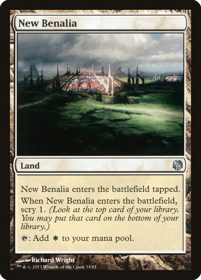 New Benalia 34 card