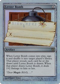 Letter Bomb (Alternate Foil)