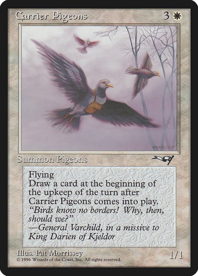 Carrier Pigeons - Alliances - Magic: The Gathering - TCGplayer.com Carrier Pigeons - Alliances - Magic: The Gathering - TCGplayer.com