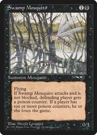 Swamp Mosquito (Fallen Tree) - Alliances - Magic: The Gathering card