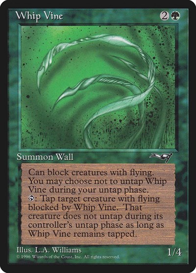 Whip Vine from ALL #103a, Magic: The Gathering card