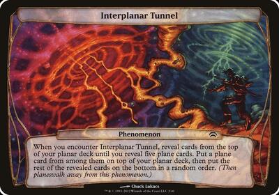 Interplanar Tunnel Planechase 2012