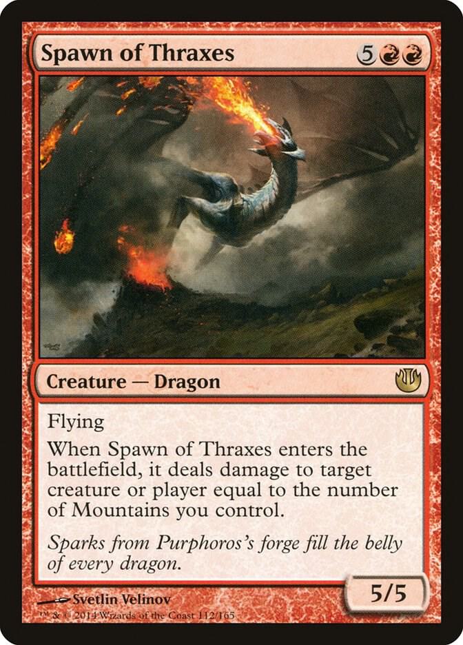 Spawn of Thraxes - Journey Into Nyx - Magic: The Gathering