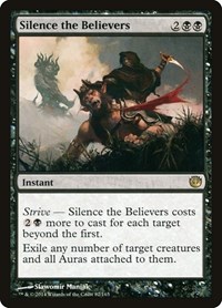 Silence the Believers - Journey Into Nyx - Magic: The Gathering card
