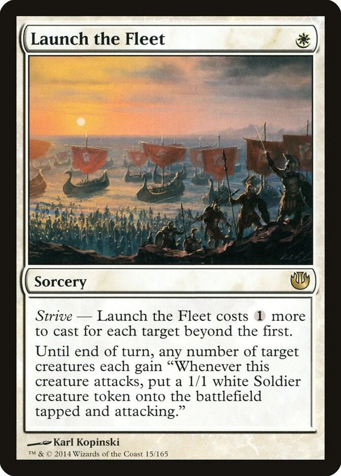 Launch the Fleet - Journey Into Nyx - Magic: The Gathering