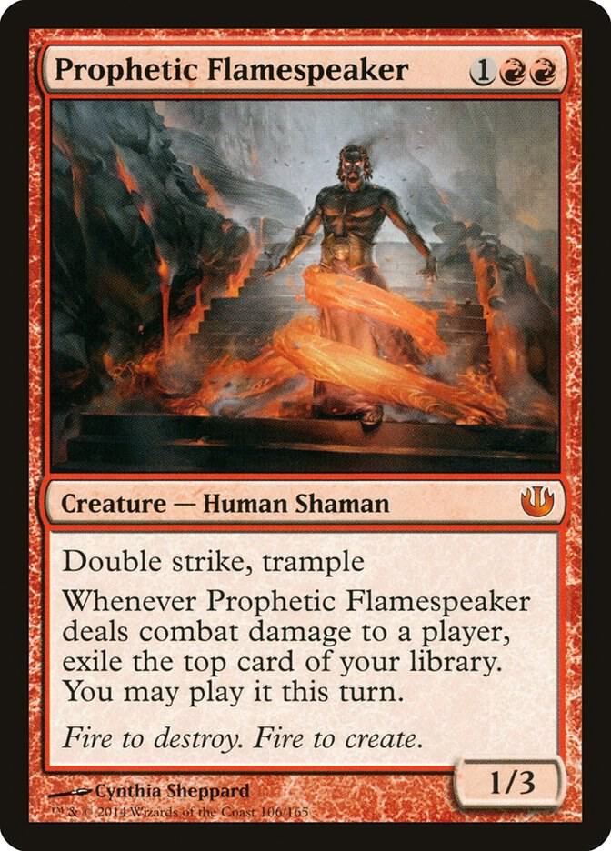 Prophetic Flamespeaker - Journey Into Nyx - Magic: The Gathering