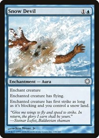 Snow Devil - Coldsnap Theme Deck Reprints - Magic: The Gathering card