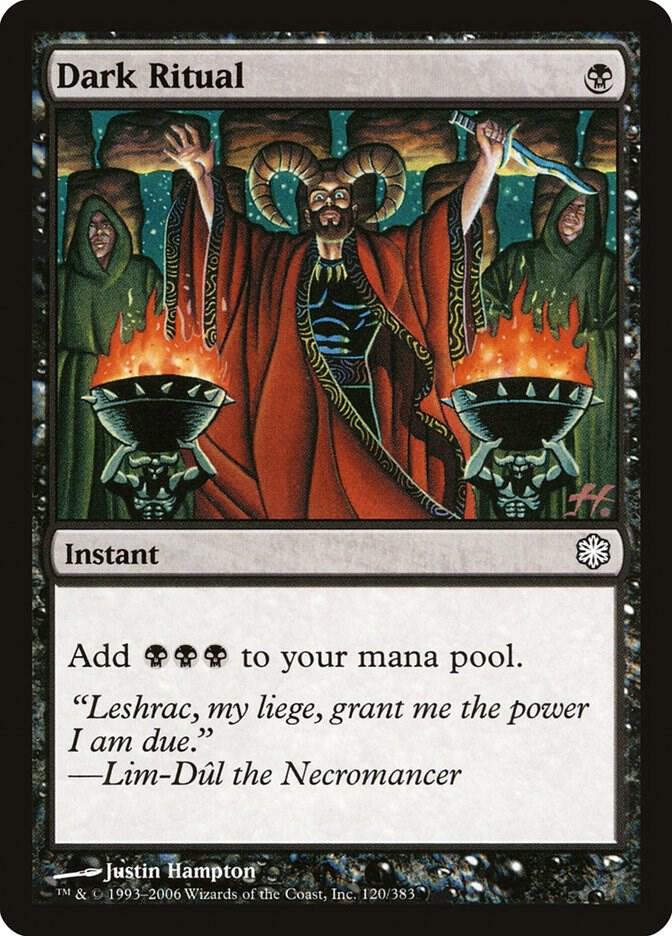 Dark Ritual - Coldsnap Theme Deck Reprints - Magic: The Gathering