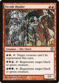 Orcish Healer - Coldsnap Theme Deck Reprints - Magic: The Gathering card
