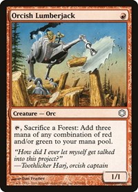 Orcish Lumberjack (Coldsnap Theme Deck Reprints)