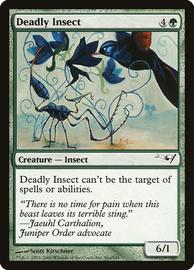 Deadly Insect (Coldsnap Theme Deck Reprints)
