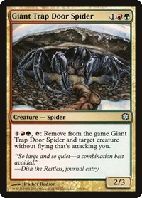 Giant Trap Door Spider - Coldsnap Theme Deck Reprints - Magic: The Gathering card