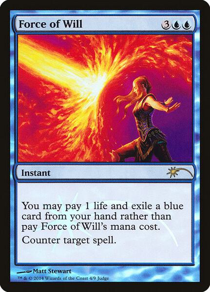 【ジャッジ報奨】Force of Will Force of Will - Judge Promos - Magic: The Gathering