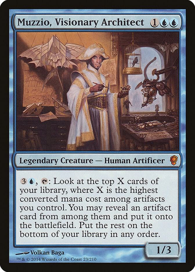 Muzzio, Visionary Architect 23 card