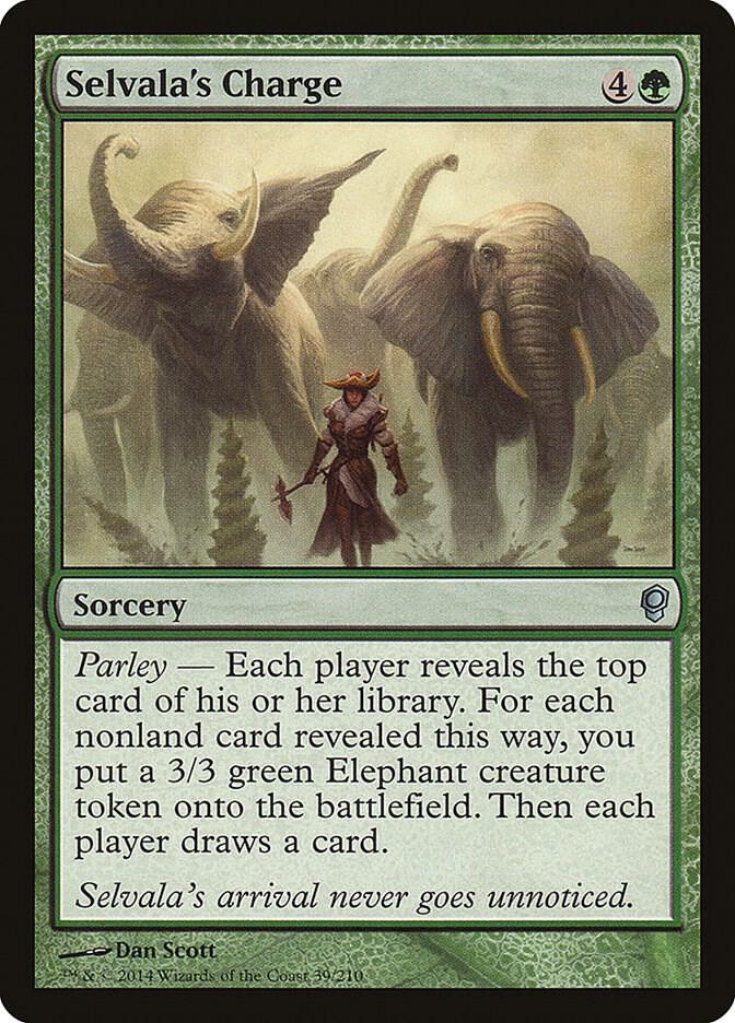 Selvala's Charge 39 card