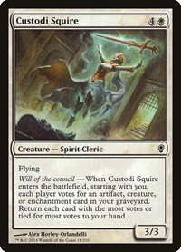 Custodi Squire - Conspiracy - Magic: The Gathering card