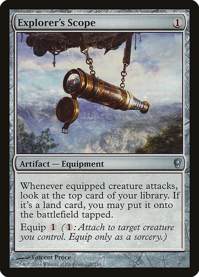 Explorer's Scope 198 card