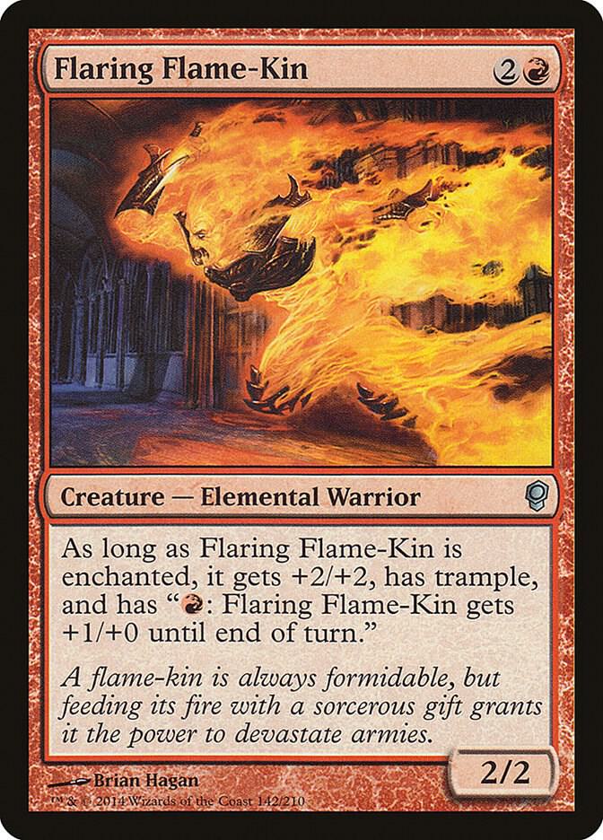 Flaring Flame-Kin 142 card
