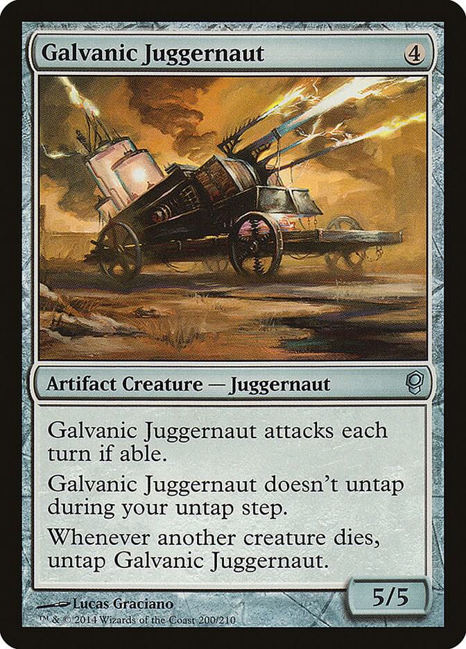 Galvanic Juggernaut 200 card