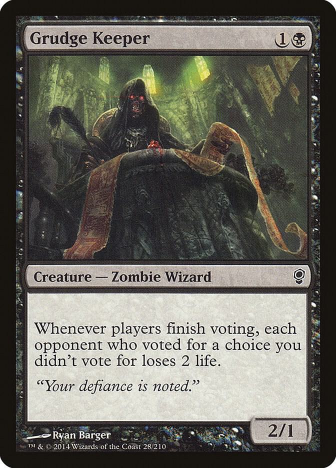 Grudge Keeper 28 card