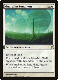 Guardian Zendikon - Conspiracy - Magic: The Gathering card