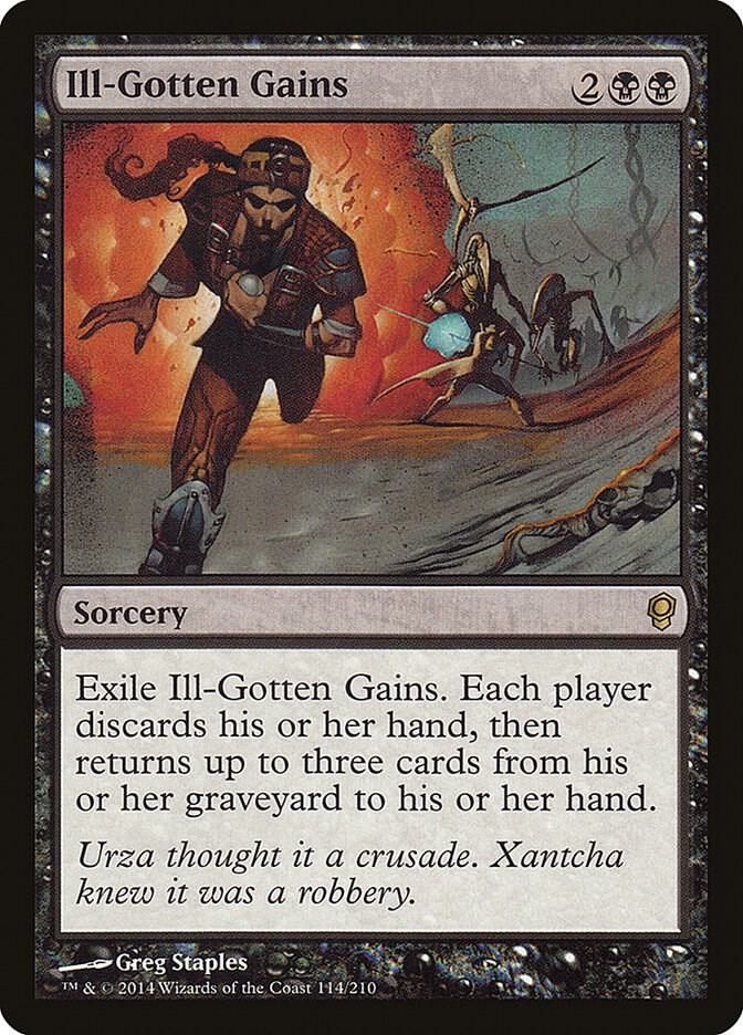 Ill-Gotten Gains - Conspiracy - Magic: The Gathering