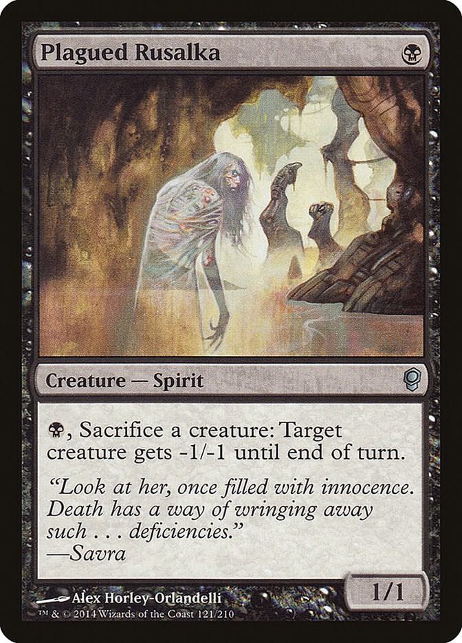 Plagued Rusalka 121 card