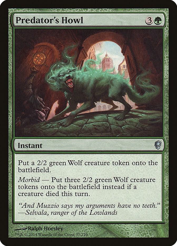 Predator's Howl 37 card