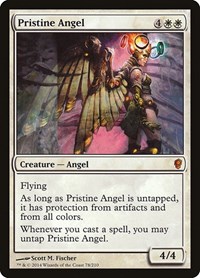 Pristine Angel - Conspiracy - Magic: The Gathering card