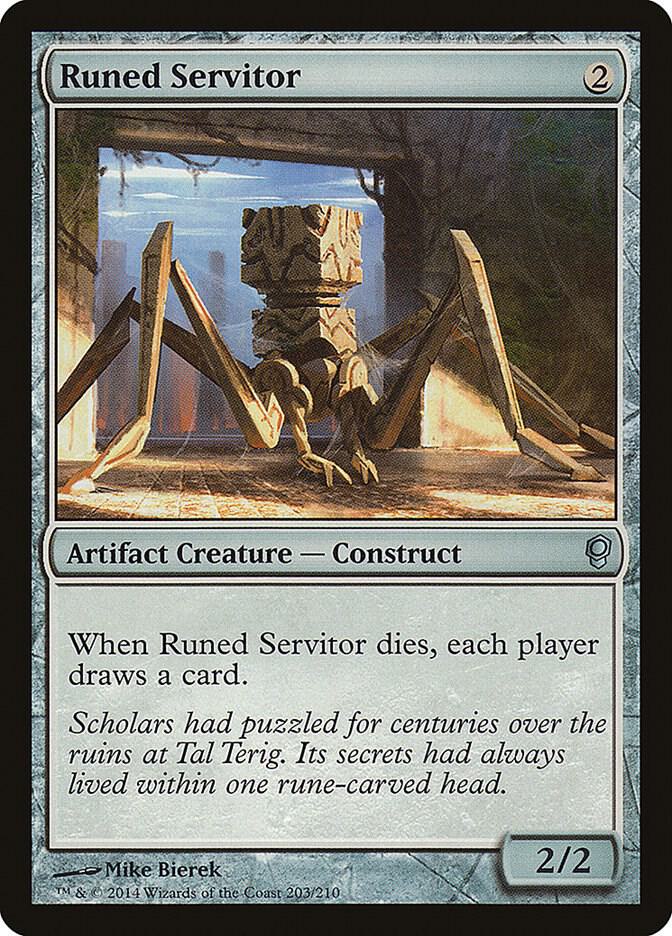 Runed Servitor 203 card