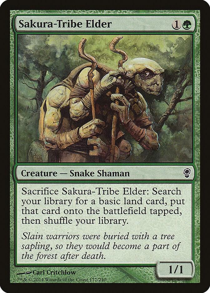 Sakura-Tribe Elder 177 card