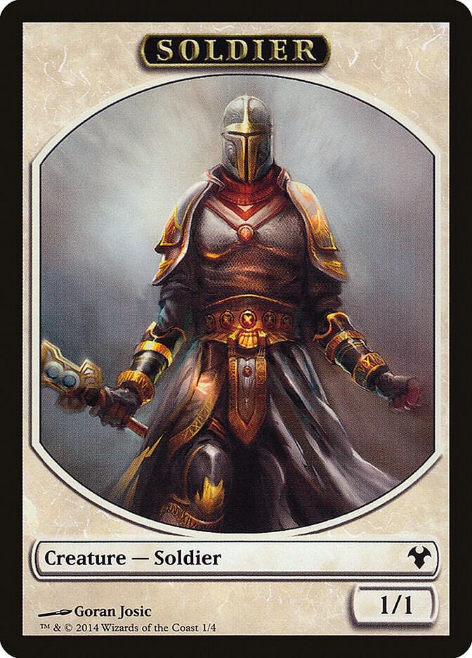 Soldier // Spirit Double-Sided Token